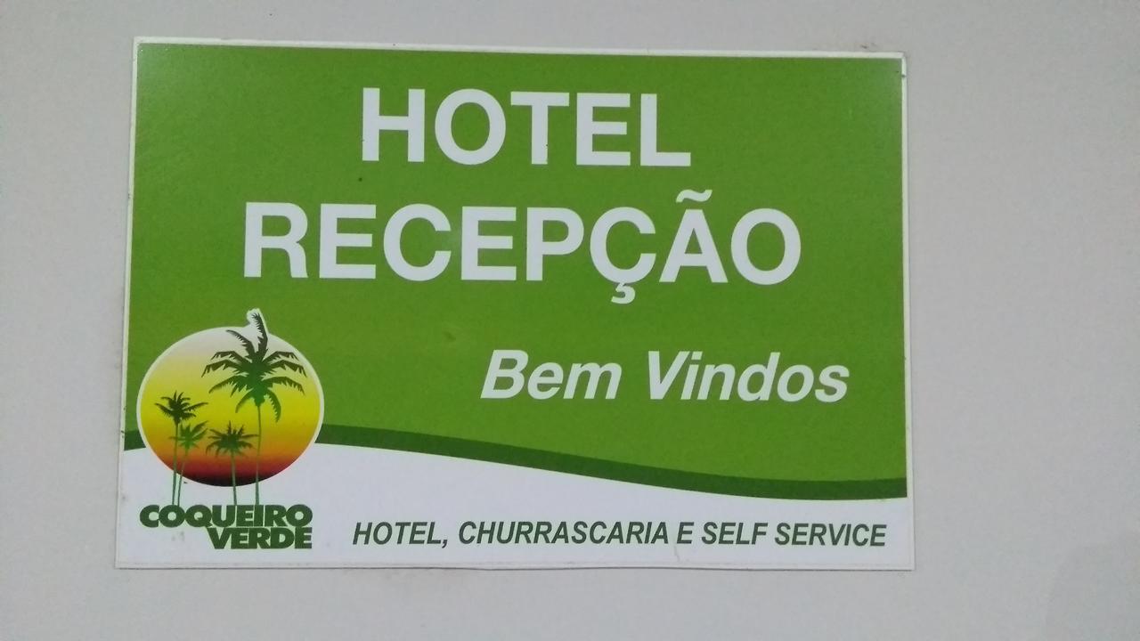 Hotel E Churrascaria Coqueiro Verde Oeiras Buitenkant foto